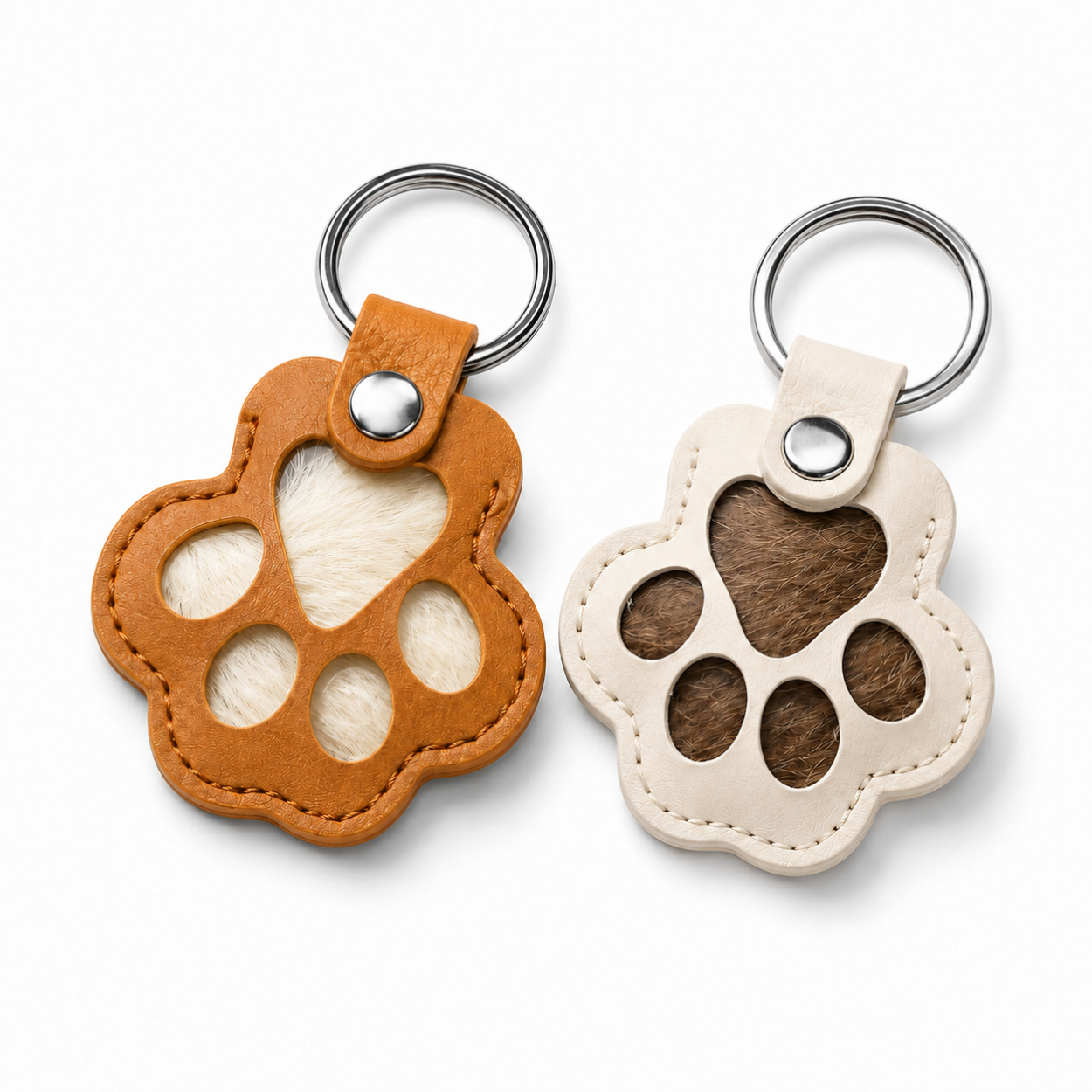 Pet Hair Keychain
